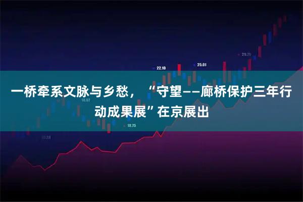 一桥牵系文脉与乡愁， “守望——廊桥保护三年行动成果展”在京展出
